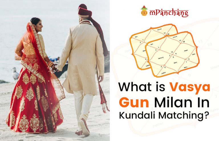 What is Vasya Gun Milan In Kundali Matching