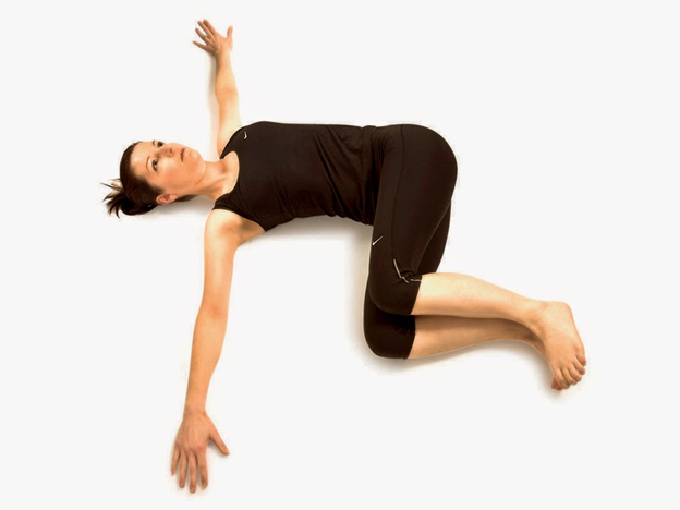 knee roll exercise at home